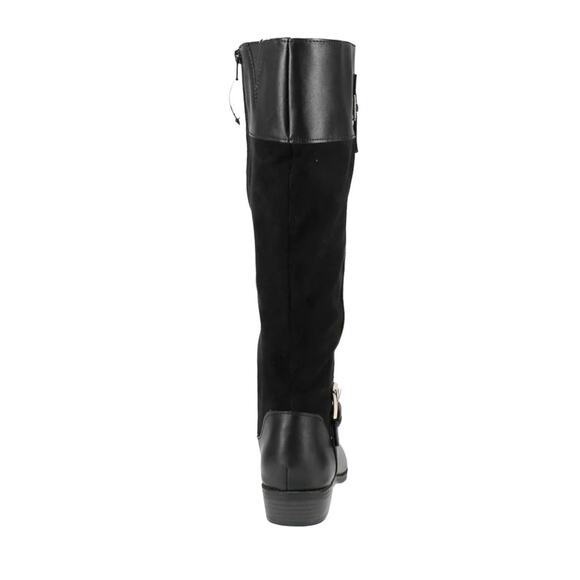 NWT Karen SCOTT Black Knee-High Women's Boots. Size 8W Wide Calf - Picture 5 of 7